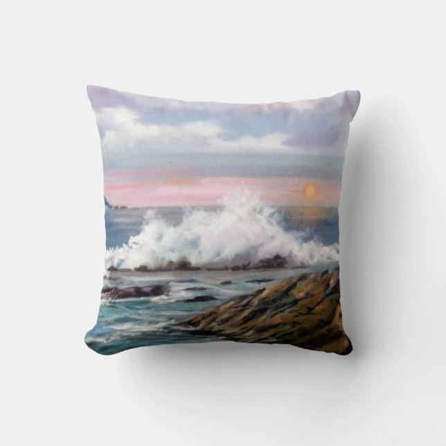 Coussin Marine/Marine/Seascape (Recto)