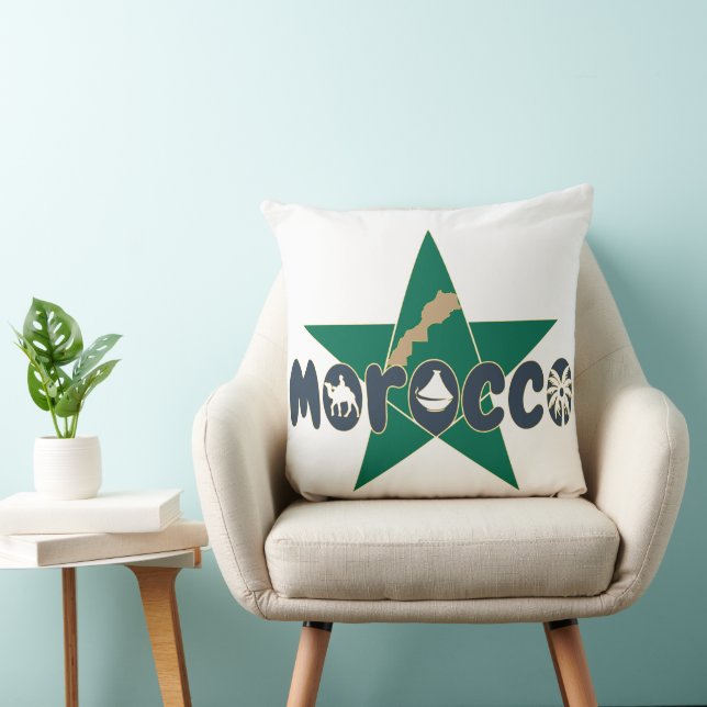 Coussin Maroc ; un héritage à posséder fièrement (Chaise)