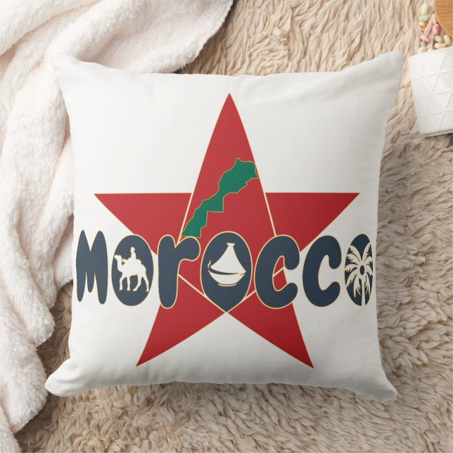 Coussin Maroc - Une étoile de la tradition et aujourd'hui (Couverture)