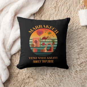 Coussin Maroc Vacances du groupe Veni Vidi Amavi MARAKKESH