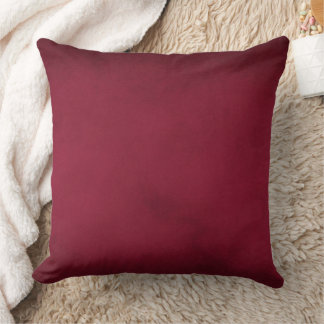 Coussin Maroon artistique, élégant moderne Jeu d'oreiller