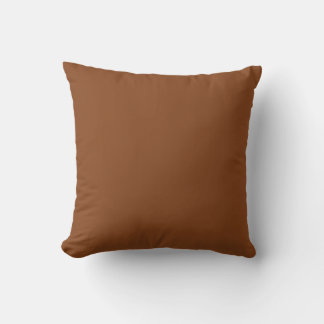 Coussin marron