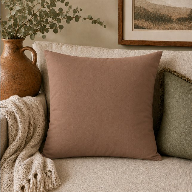 Coussin Marron cacao (Créateur téléchargé)