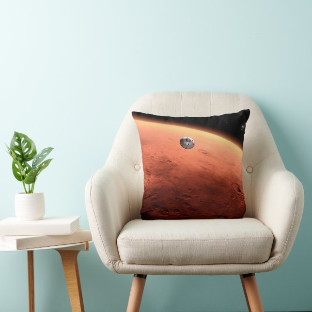 Coussin Mars Science Laboratory approchant Mars. (Chaise)