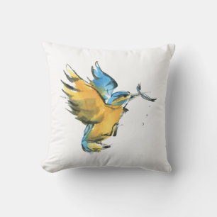Coussin Martin-pêcheur