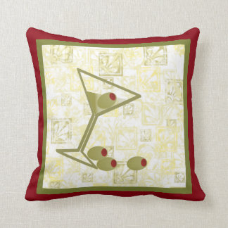 Coussin Martini et olives