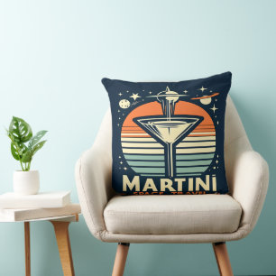 Coussin Martini Space Travel Lift Off Logo