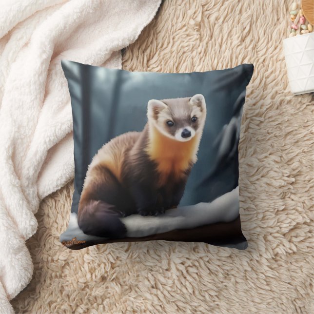 Coussin Martre d'Amérique (Couverture)
