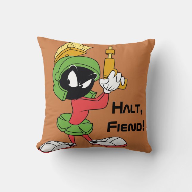 Coussin MARVIN MARTIAN™ Prêt Avec Laser (Recto)