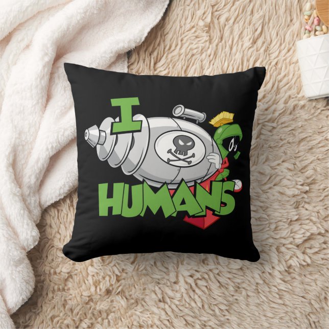 Coussin MARVIN THE MARTIAN™ I Laser Humains (Couverture)