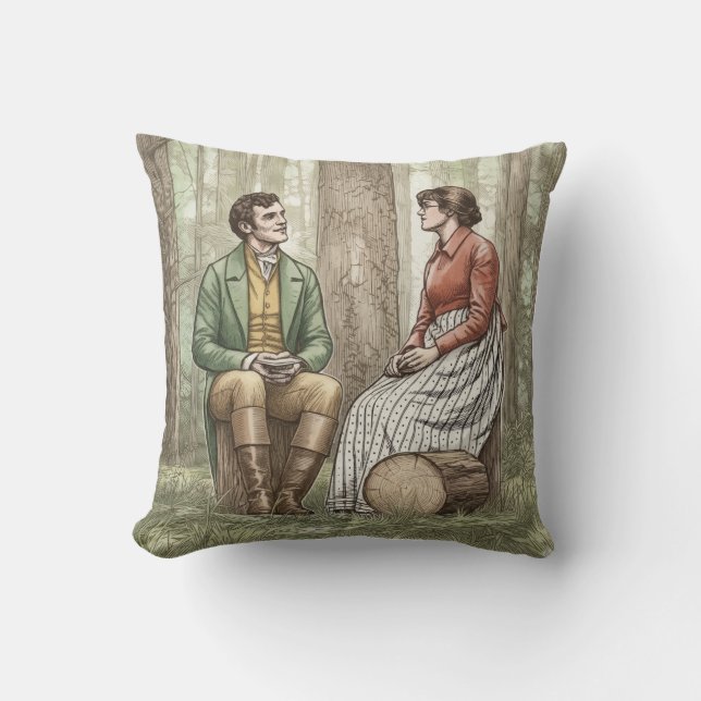 Coussin Mary et Tom dans "The Other Bennet Sister" (Recto)