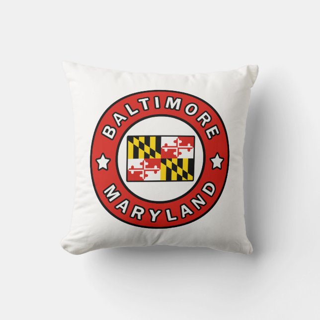 Coussin Maryland de Baltimore (Recto)