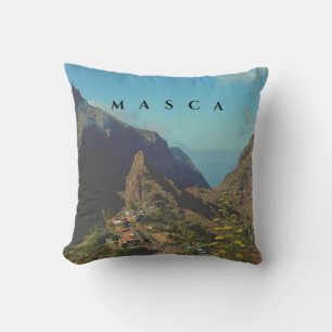 Coussin Masca en Espagne -  Avec deux faces différentes   