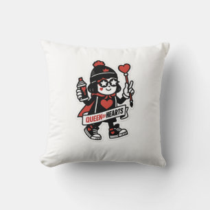 Coussin Mascotte de rue Queen of Hearts — Grind Crew Editi