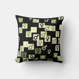 Coussin masculin et féminin