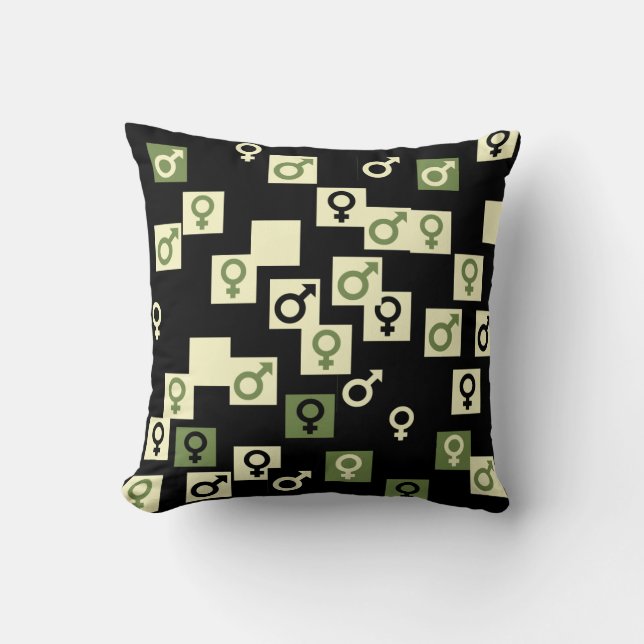 Coussin masculin et féminin (Recto)