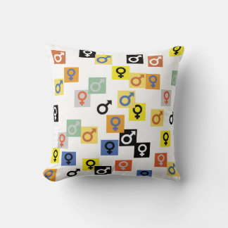 Coussin masculin et féminin