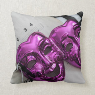Coussin Masque de tragédie de comédie