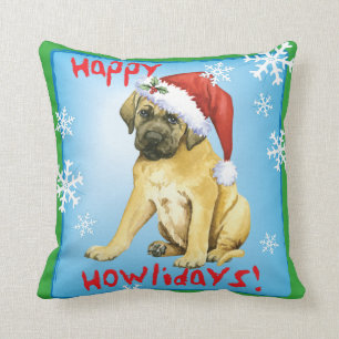 Coussin Mastiff heureux de Howlidays
