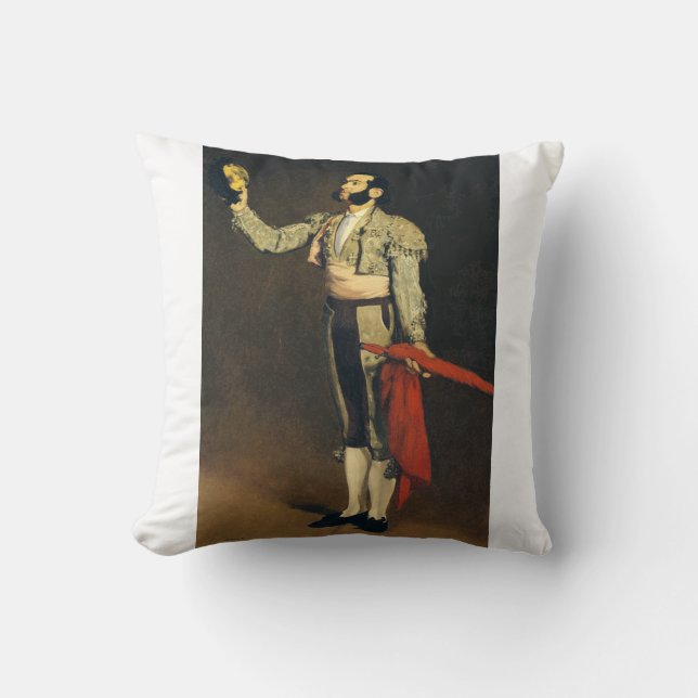 Coussin Matador espagnol par Edouard Manet (Recto)