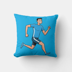 Coussin Matériel de course – Course à pied inspirante