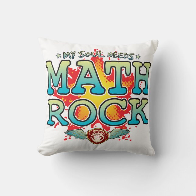 Coussin Math Rock Soul Cushion (Recto)