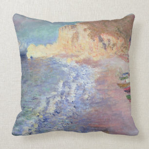 Coussin Matin de Claude Monet   chez Etretat