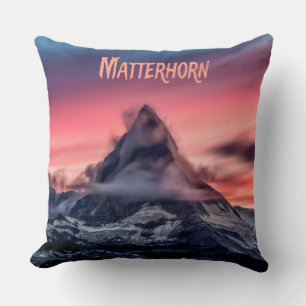 Coussin Matterhorn Mountain Europe Alpes Suisse Italie
