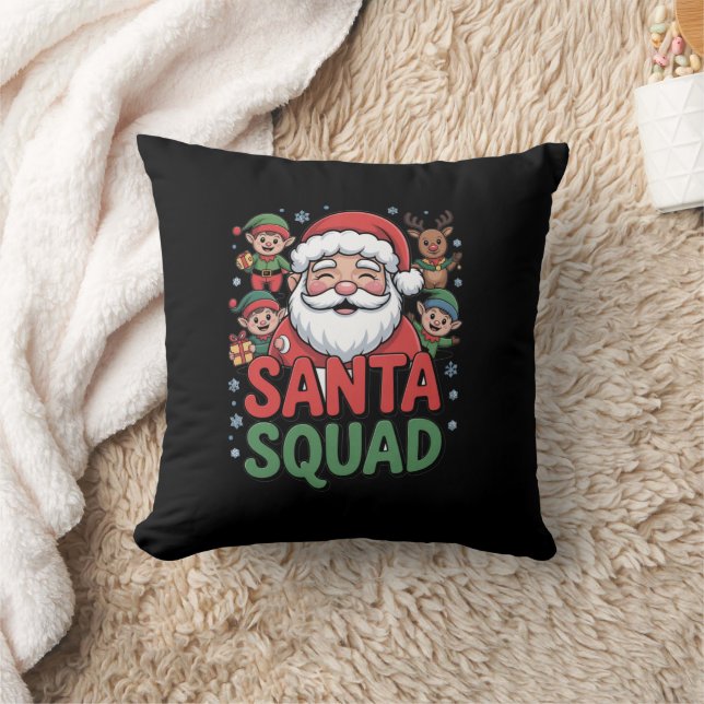 Coussin Mauvaise Influence du Père Noël (Escouade drôle de (Couverture)