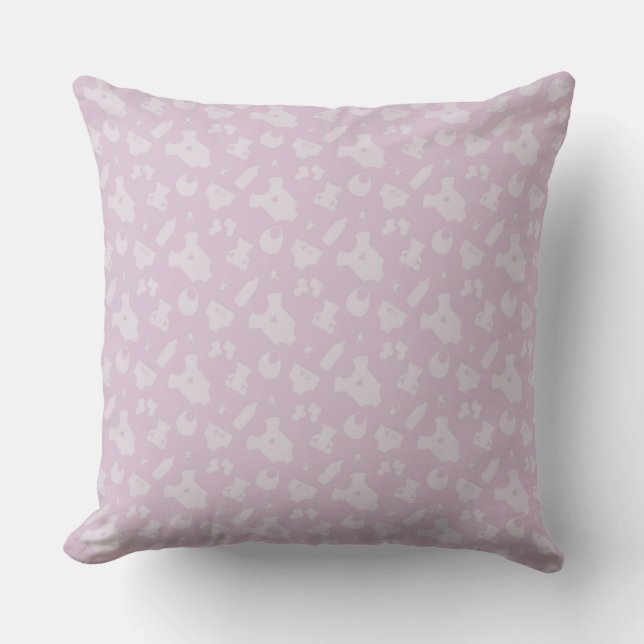 COUSSIN MAUVE BÉBÉ BIB DIAPER UN PIÈCE OUTFIT (Recto)
