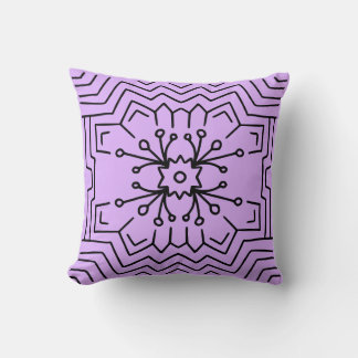 Coussin Mauve déco