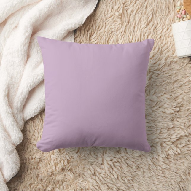 Coussin Mauve Solid Color  (Couverture)