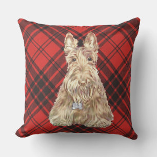 Coussin Maxwell Tartan Scottie