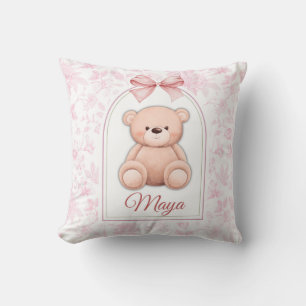 Coussin Maya Conception personnalisée d'ours en peluche