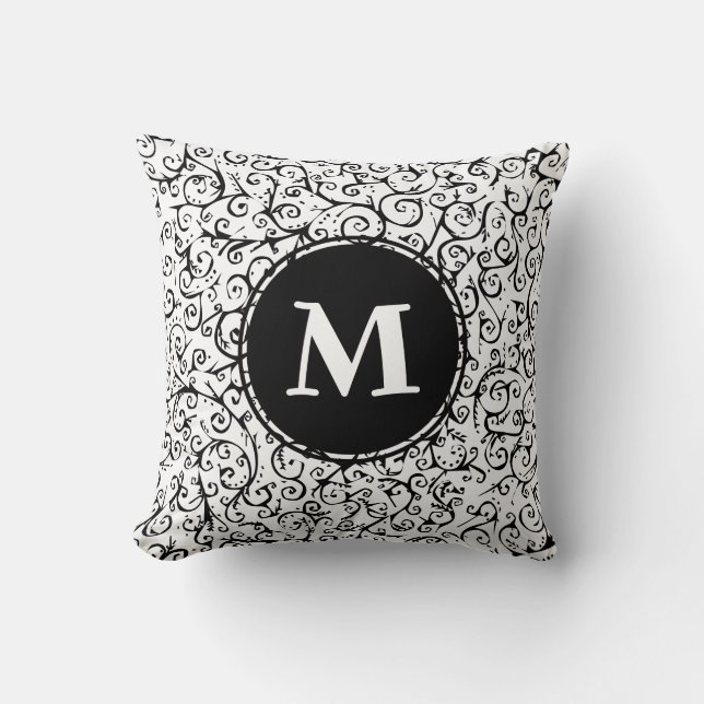 Coussin Mayhem monogramme (Recto)