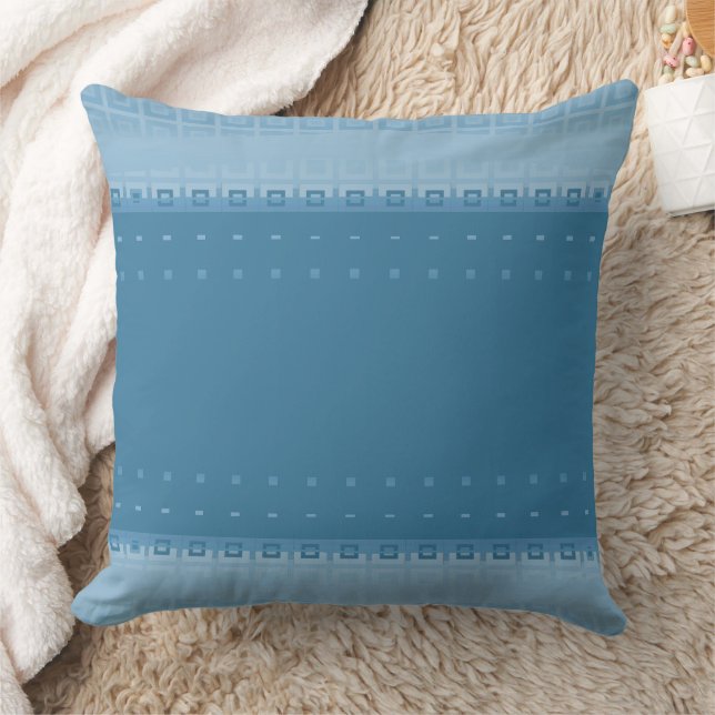 Coussin Mazipoodles Carrés Et Studios - Air Force Blue (Couverture)