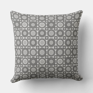 Coussin Mazipoodles Donuts gris