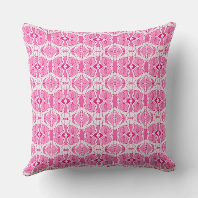 Coussin Mazipoodles Neuro Art - gris rose (Verso)