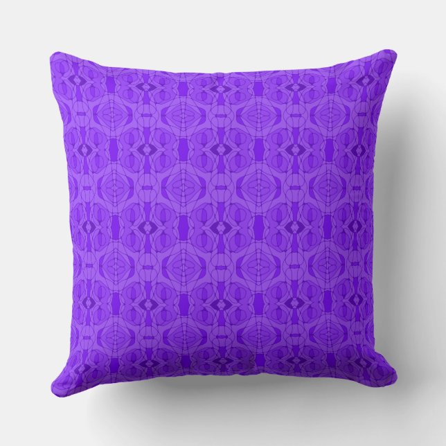 Coussin Mazipoodles Neuro Art - Violet (Verso)