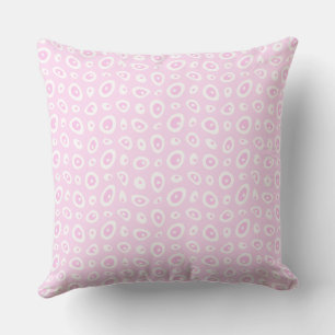 Coussin Mazipoodles Teardrops Abstraits - Pastel Rose Blan