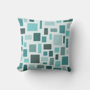 Coussin MCM Briques Disarisées Aquamarine