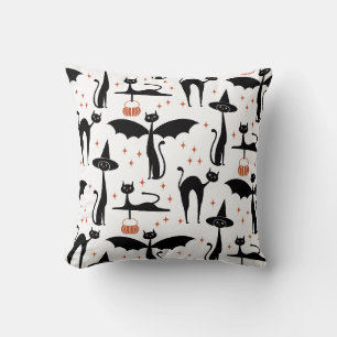 Coussin MCM Halloween robe fantaisie minimaliste Chats bla