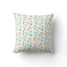 MCM Starburst 1950 Miniprint Throw Pillow