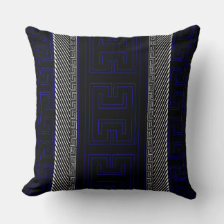 Coussin Meander Line Art