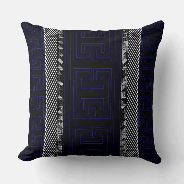 Coussin Meander Line Art (Recto)