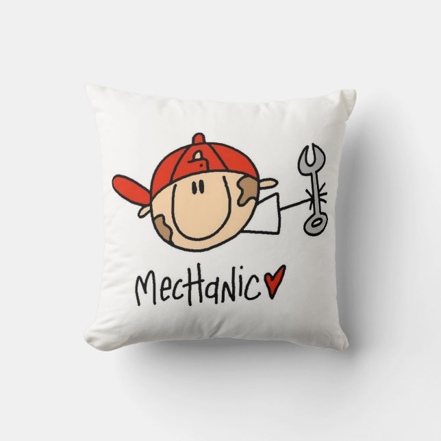 Coussin Mécanicien (Recto)