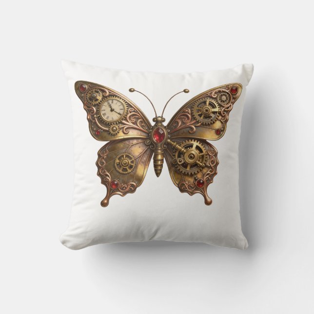 Coussin Mechanical Beauty in Flight (Recto)