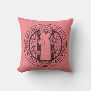 Coussin Médaille de Saint Benoît