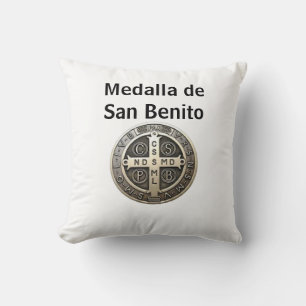 Coussin médaille de San Benito