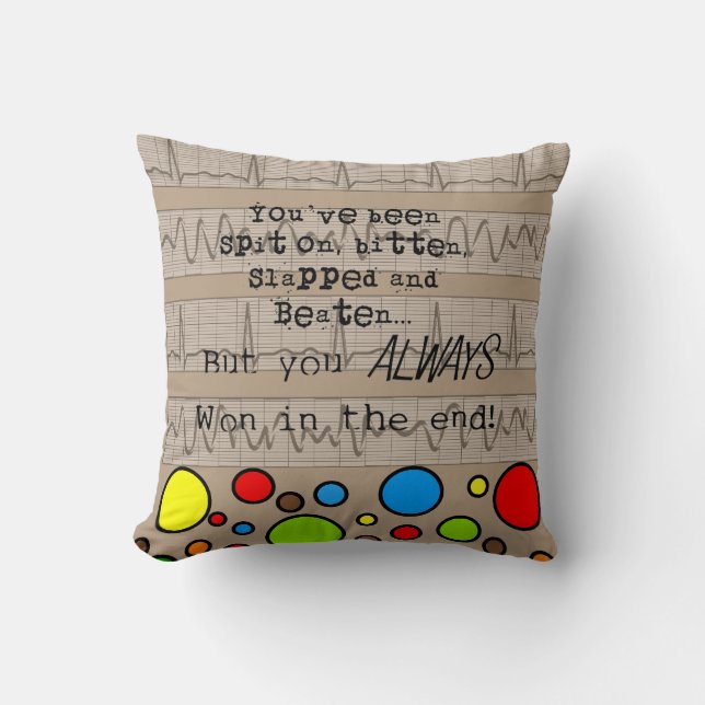 Coussin Médicale retiré drôle #6 de petit somme (Recto)